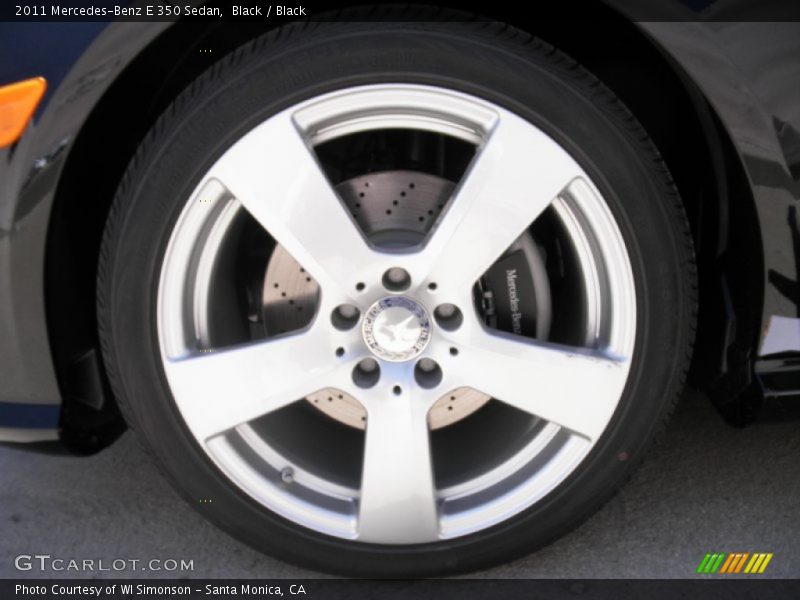 Black / Black 2011 Mercedes-Benz E 350 Sedan