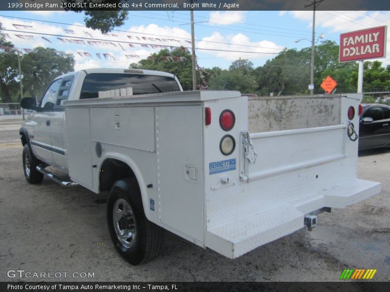 Bright White / Agate 1999 Dodge Ram 2500 SLT Extended Cab 4x4 Commercial