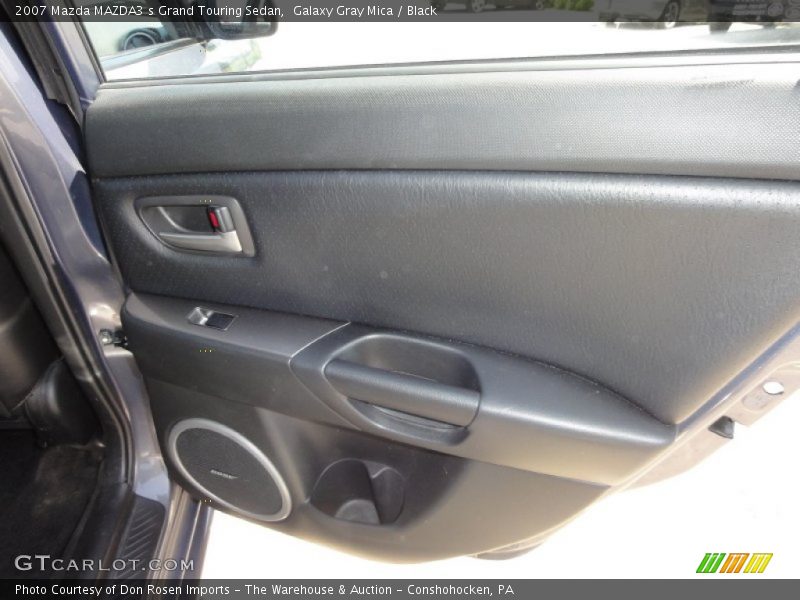 Galaxy Gray Mica / Black 2007 Mazda MAZDA3 s Grand Touring Sedan