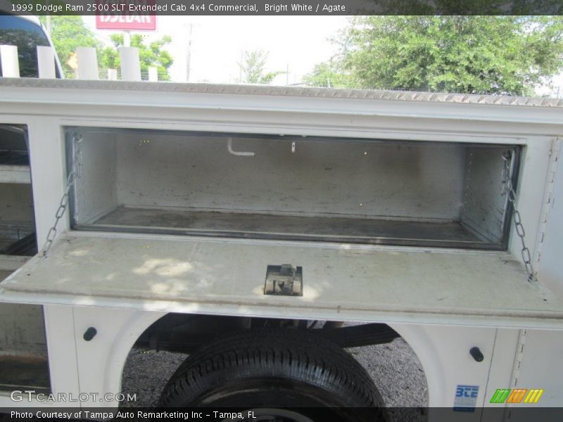 Bright White / Agate 1999 Dodge Ram 2500 SLT Extended Cab 4x4 Commercial