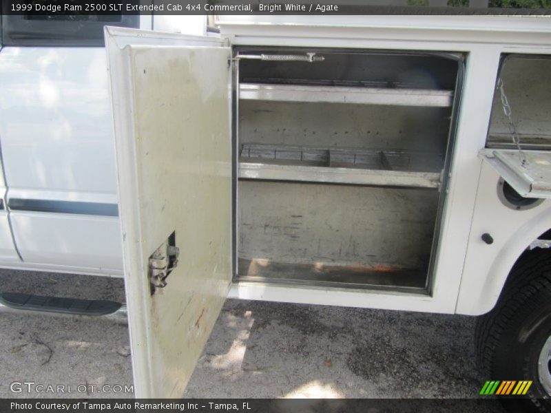 Bright White / Agate 1999 Dodge Ram 2500 SLT Extended Cab 4x4 Commercial