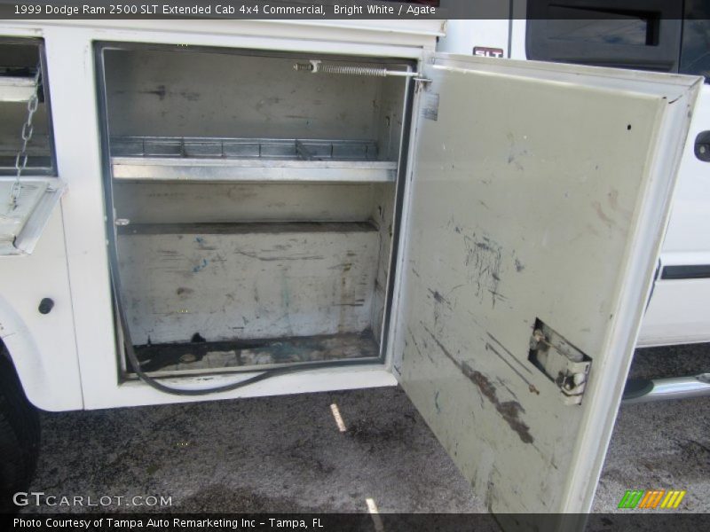 Bright White / Agate 1999 Dodge Ram 2500 SLT Extended Cab 4x4 Commercial