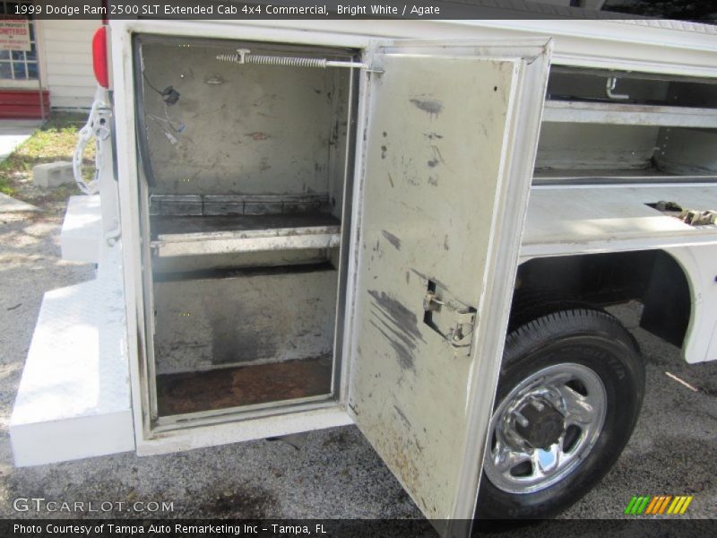 Bright White / Agate 1999 Dodge Ram 2500 SLT Extended Cab 4x4 Commercial