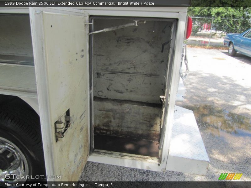 Bright White / Agate 1999 Dodge Ram 2500 SLT Extended Cab 4x4 Commercial
