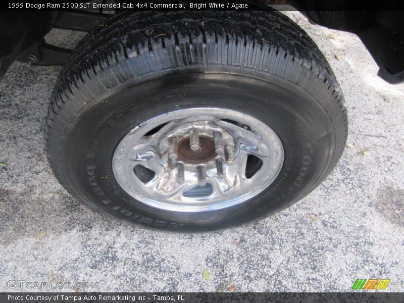 Bright White / Agate 1999 Dodge Ram 2500 SLT Extended Cab 4x4 Commercial
