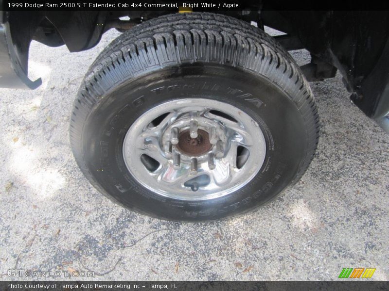 Bright White / Agate 1999 Dodge Ram 2500 SLT Extended Cab 4x4 Commercial