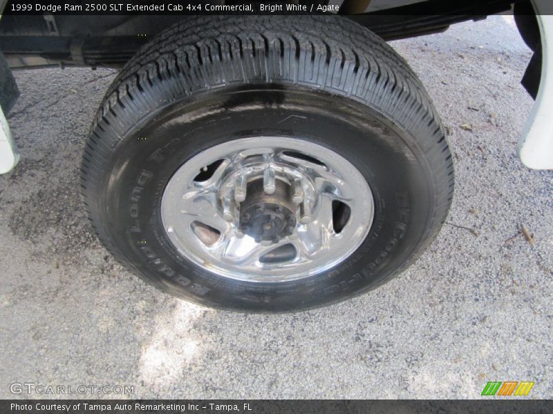 Bright White / Agate 1999 Dodge Ram 2500 SLT Extended Cab 4x4 Commercial