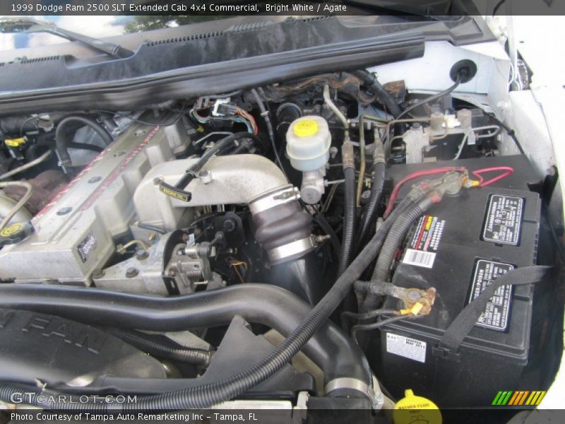  1999 Ram 2500 SLT Extended Cab 4x4 Commercial Engine - 5.9 Liter OHV 24-Valve Cummins Turbo Diesel Inline 6 Cylinder
