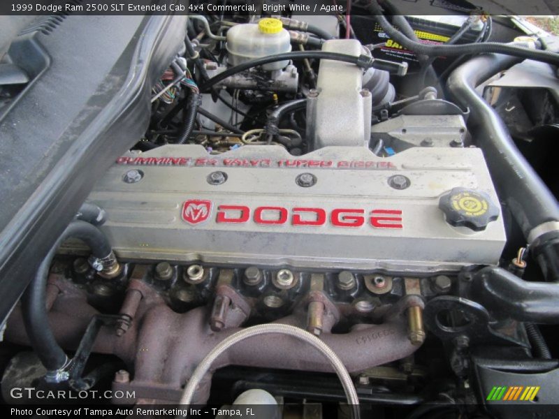  1999 Ram 2500 SLT Extended Cab 4x4 Commercial Engine - 5.9 Liter OHV 24-Valve Cummins Turbo Diesel Inline 6 Cylinder