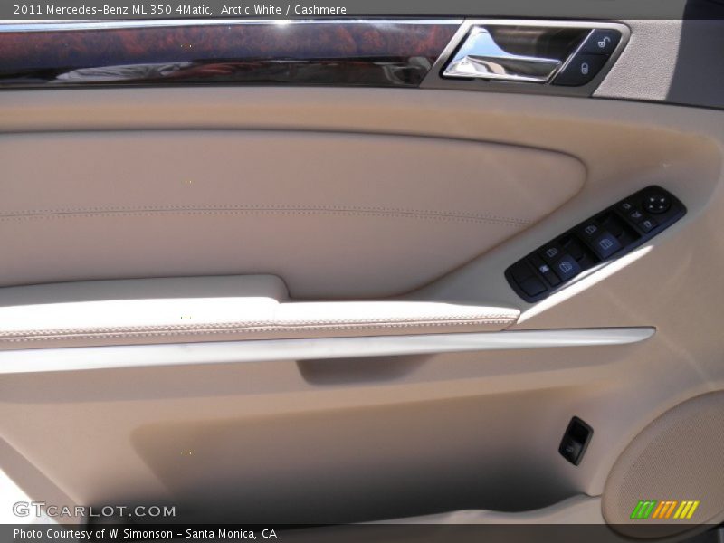 Arctic White / Cashmere 2011 Mercedes-Benz ML 350 4Matic