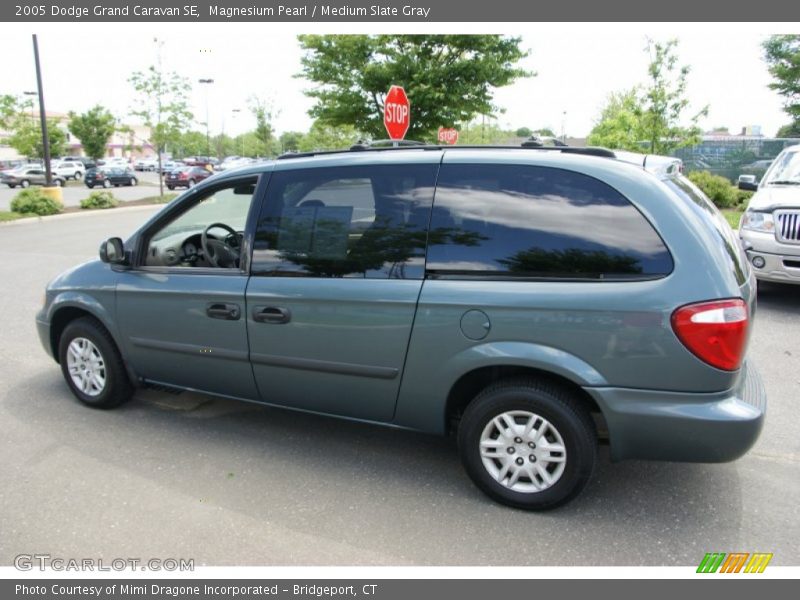 Magnesium Pearl / Medium Slate Gray 2005 Dodge Grand Caravan SE