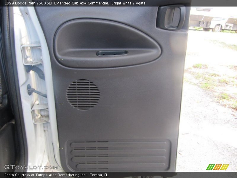 Bright White / Agate 1999 Dodge Ram 2500 SLT Extended Cab 4x4 Commercial