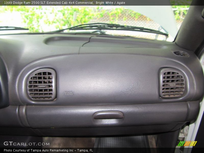 Bright White / Agate 1999 Dodge Ram 2500 SLT Extended Cab 4x4 Commercial