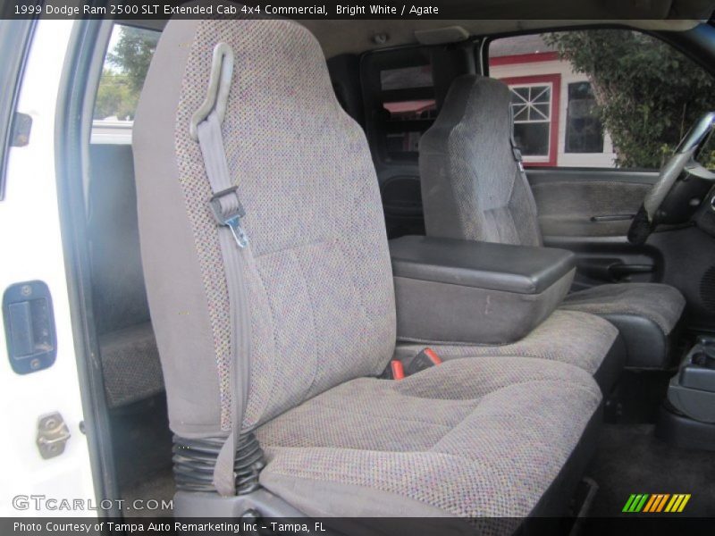 Bright White / Agate 1999 Dodge Ram 2500 SLT Extended Cab 4x4 Commercial