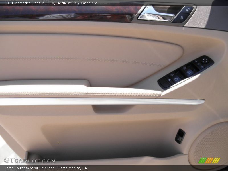 Arctic White / Cashmere 2011 Mercedes-Benz ML 350