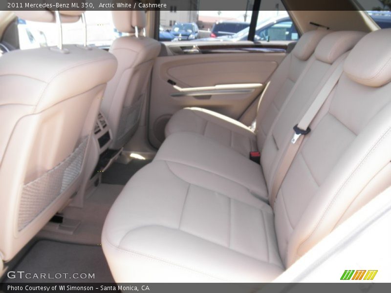 Arctic White / Cashmere 2011 Mercedes-Benz ML 350