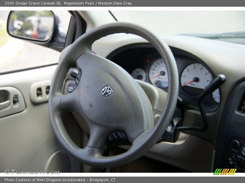 Magnesium Pearl / Medium Slate Gray 2005 Dodge Grand Caravan SE