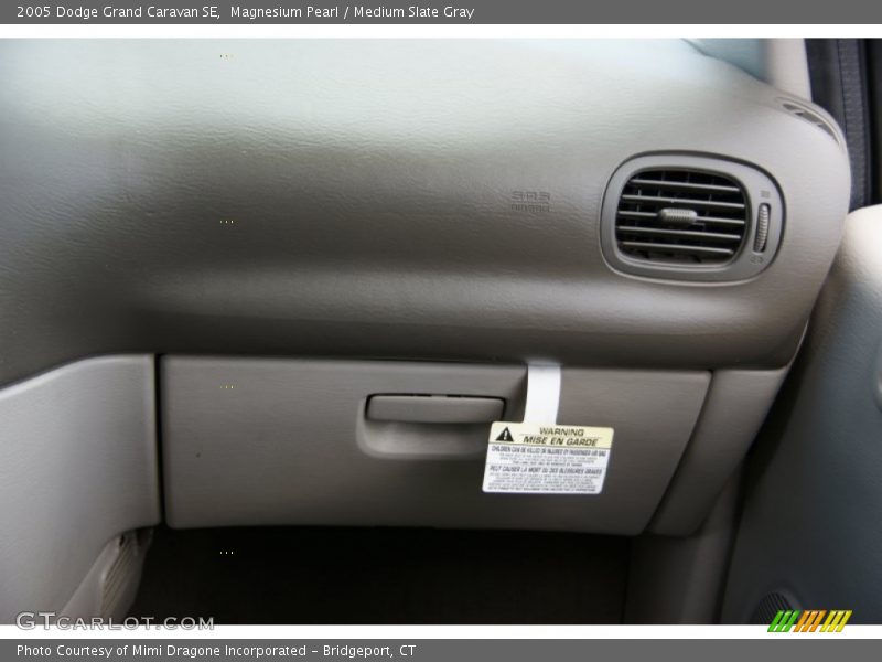 Magnesium Pearl / Medium Slate Gray 2005 Dodge Grand Caravan SE