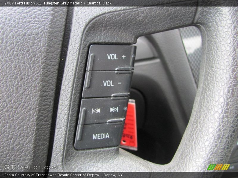 Tungsten Grey Metallic / Charcoal Black 2007 Ford Fusion SE
