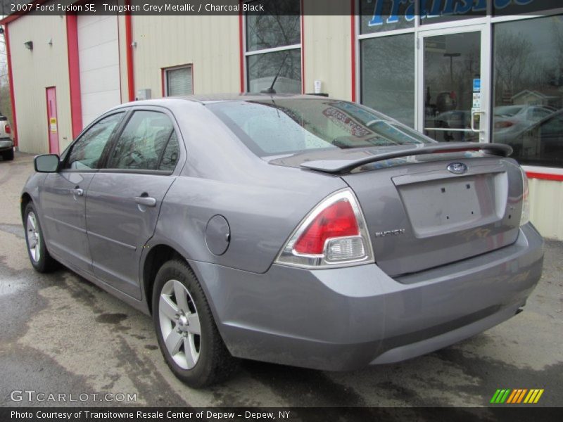 Tungsten Grey Metallic / Charcoal Black 2007 Ford Fusion SE