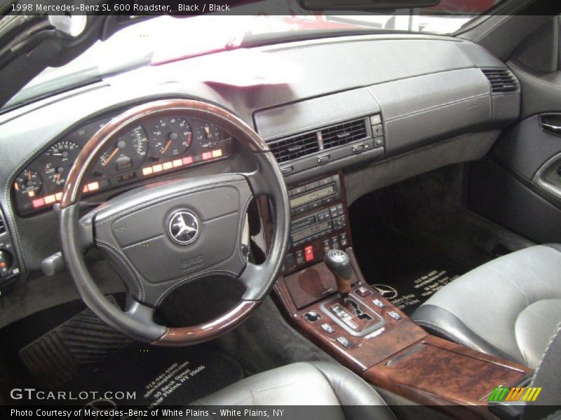  1998 SL 600 Roadster Black Interior