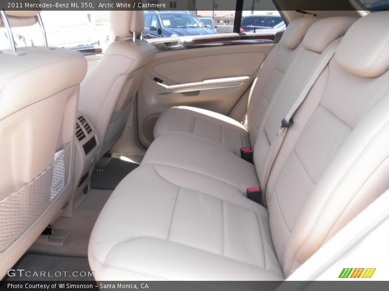 Arctic White / Cashmere 2011 Mercedes-Benz ML 350