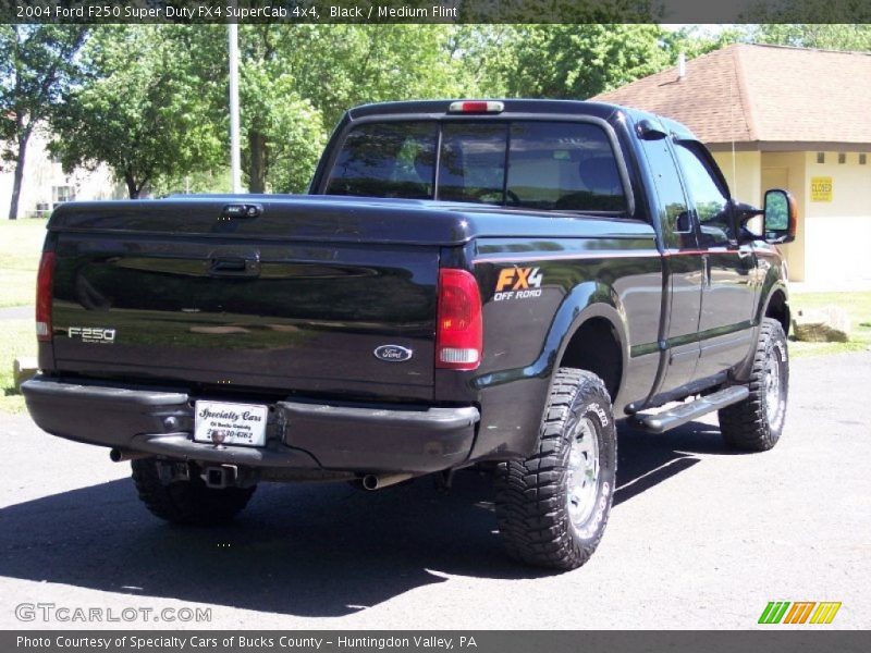 Black / Medium Flint 2004 Ford F250 Super Duty FX4 SuperCab 4x4