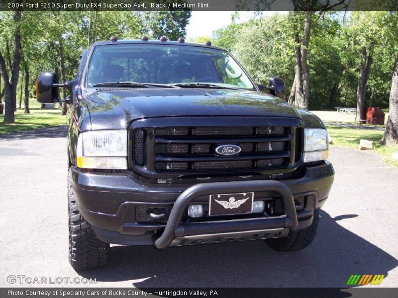 Black / Medium Flint 2004 Ford F250 Super Duty FX4 SuperCab 4x4
