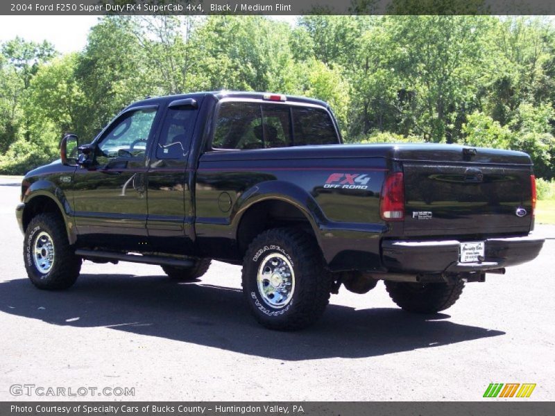 Black / Medium Flint 2004 Ford F250 Super Duty FX4 SuperCab 4x4