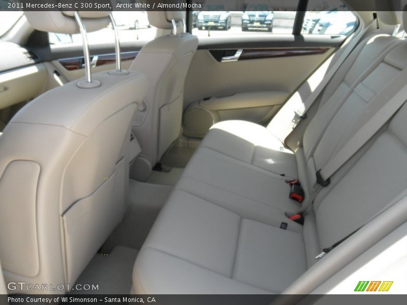 Arctic White / Almond/Mocha 2011 Mercedes-Benz C 300 Sport