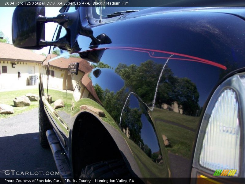 Black / Medium Flint 2004 Ford F250 Super Duty FX4 SuperCab 4x4