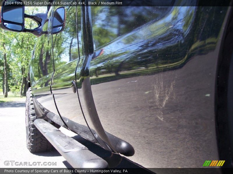 Black / Medium Flint 2004 Ford F250 Super Duty FX4 SuperCab 4x4