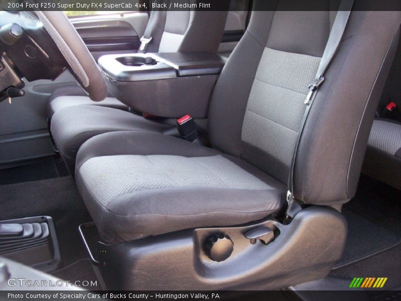 Black / Medium Flint 2004 Ford F250 Super Duty FX4 SuperCab 4x4