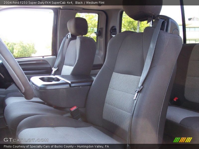  2004 F250 Super Duty FX4 SuperCab 4x4 Medium Flint Interior