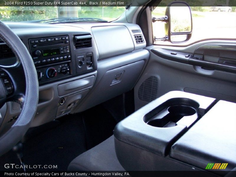 Black / Medium Flint 2004 Ford F250 Super Duty FX4 SuperCab 4x4