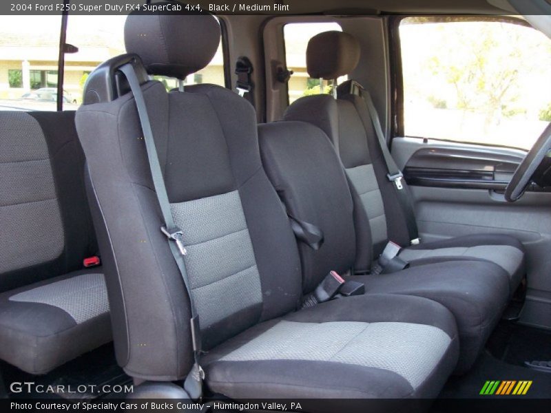 Black / Medium Flint 2004 Ford F250 Super Duty FX4 SuperCab 4x4