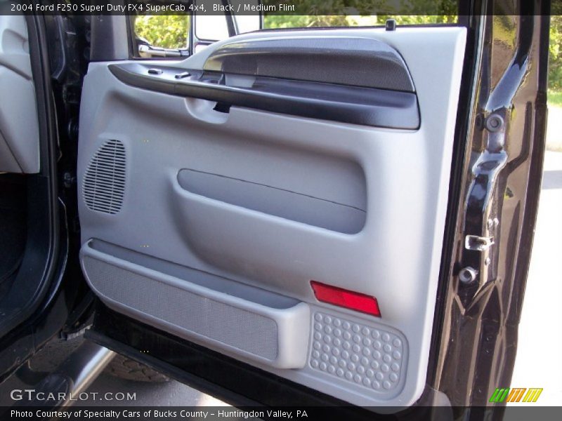Black / Medium Flint 2004 Ford F250 Super Duty FX4 SuperCab 4x4