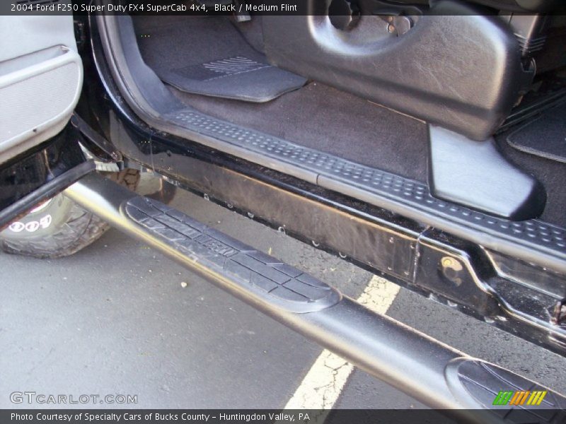 Black / Medium Flint 2004 Ford F250 Super Duty FX4 SuperCab 4x4