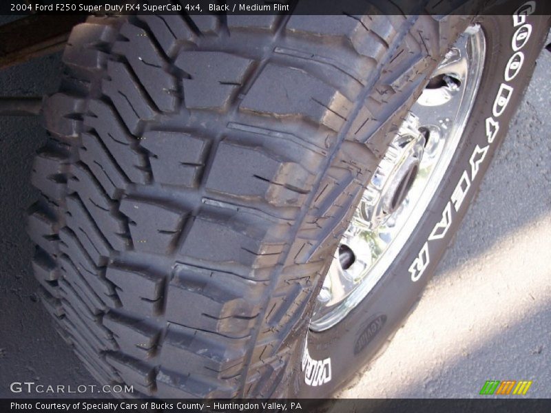 Black / Medium Flint 2004 Ford F250 Super Duty FX4 SuperCab 4x4