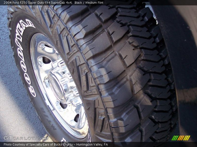 Black / Medium Flint 2004 Ford F250 Super Duty FX4 SuperCab 4x4