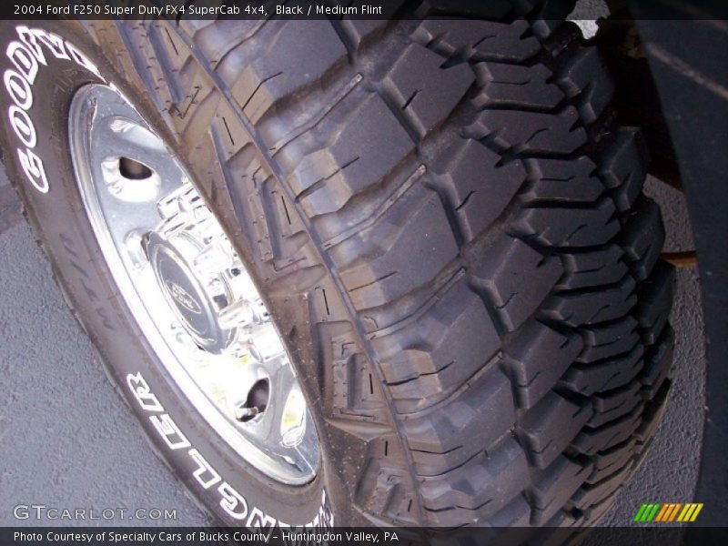Black / Medium Flint 2004 Ford F250 Super Duty FX4 SuperCab 4x4