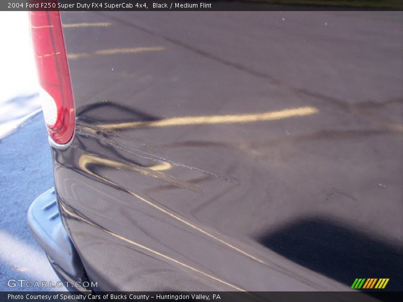 Black / Medium Flint 2004 Ford F250 Super Duty FX4 SuperCab 4x4