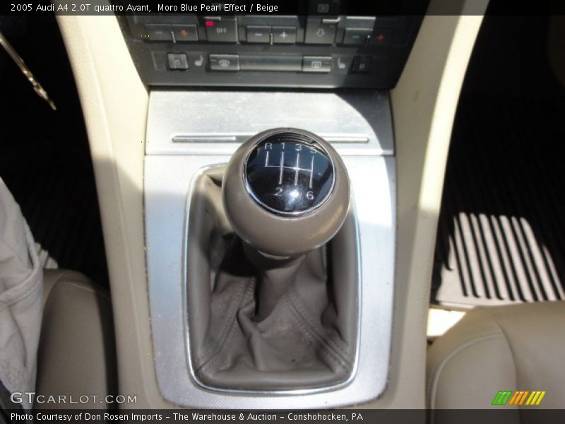  2005 A4 2.0T quattro Avant 6 Speed Manual Shifter