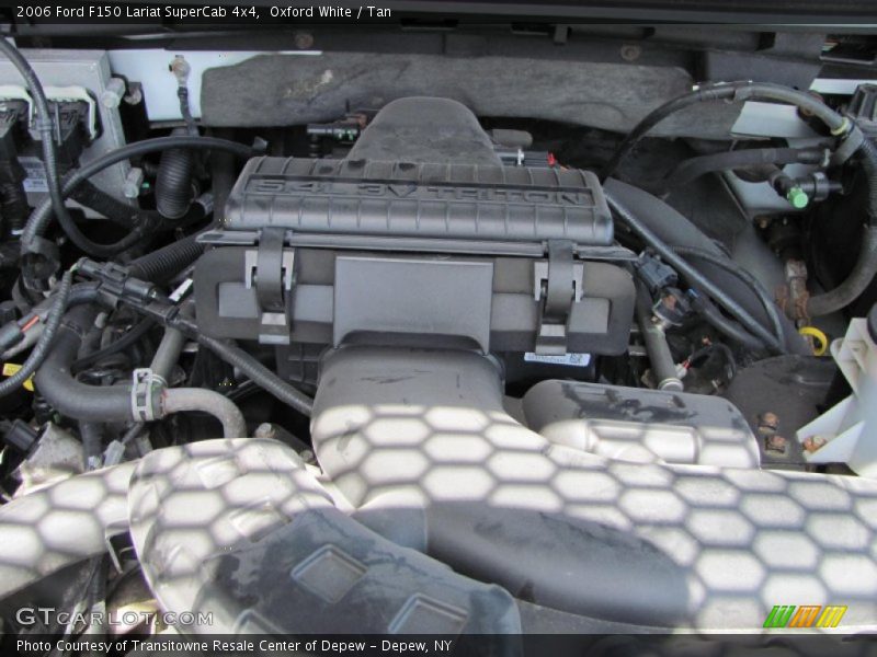 Oxford White / Tan 2006 Ford F150 Lariat SuperCab 4x4
