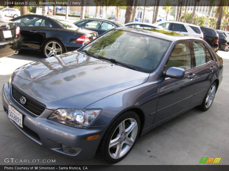 Bluestone Metallic / Ivory 2004 Lexus IS 300