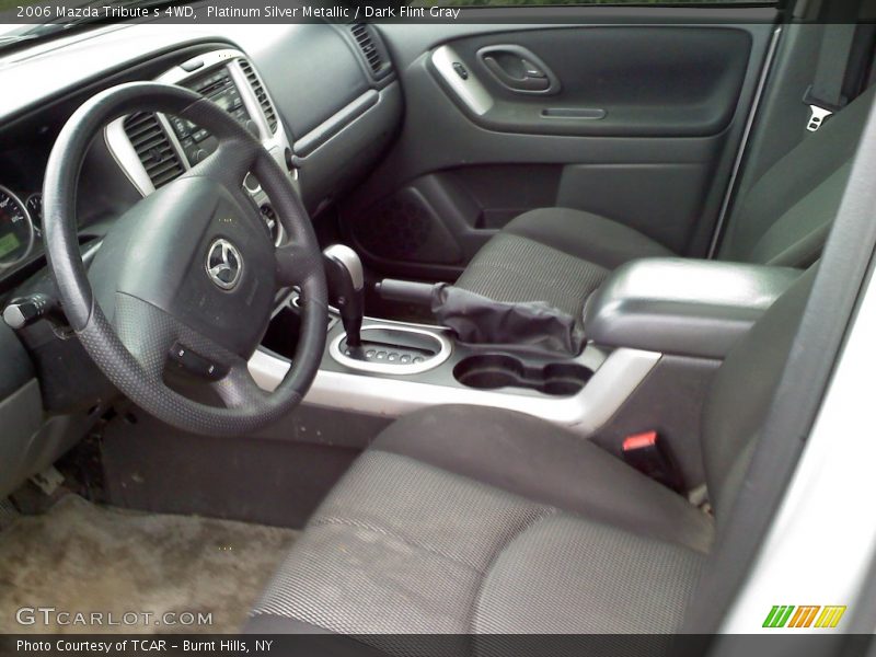 Platinum Silver Metallic / Dark Flint Gray 2006 Mazda Tribute s 4WD