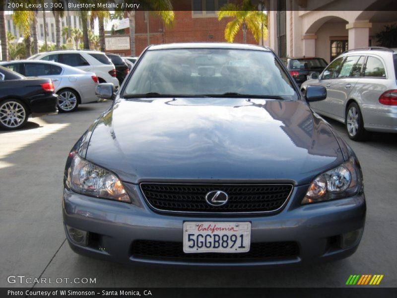 Bluestone Metallic / Ivory 2004 Lexus IS 300