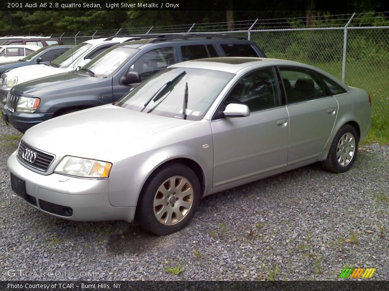 Light Silver Metallic / Onyx 2001 Audi A6 2.8 quattro Sedan