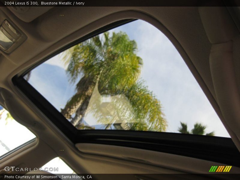 Bluestone Metallic / Ivory 2004 Lexus IS 300