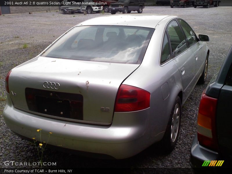 Light Silver Metallic / Onyx 2001 Audi A6 2.8 quattro Sedan